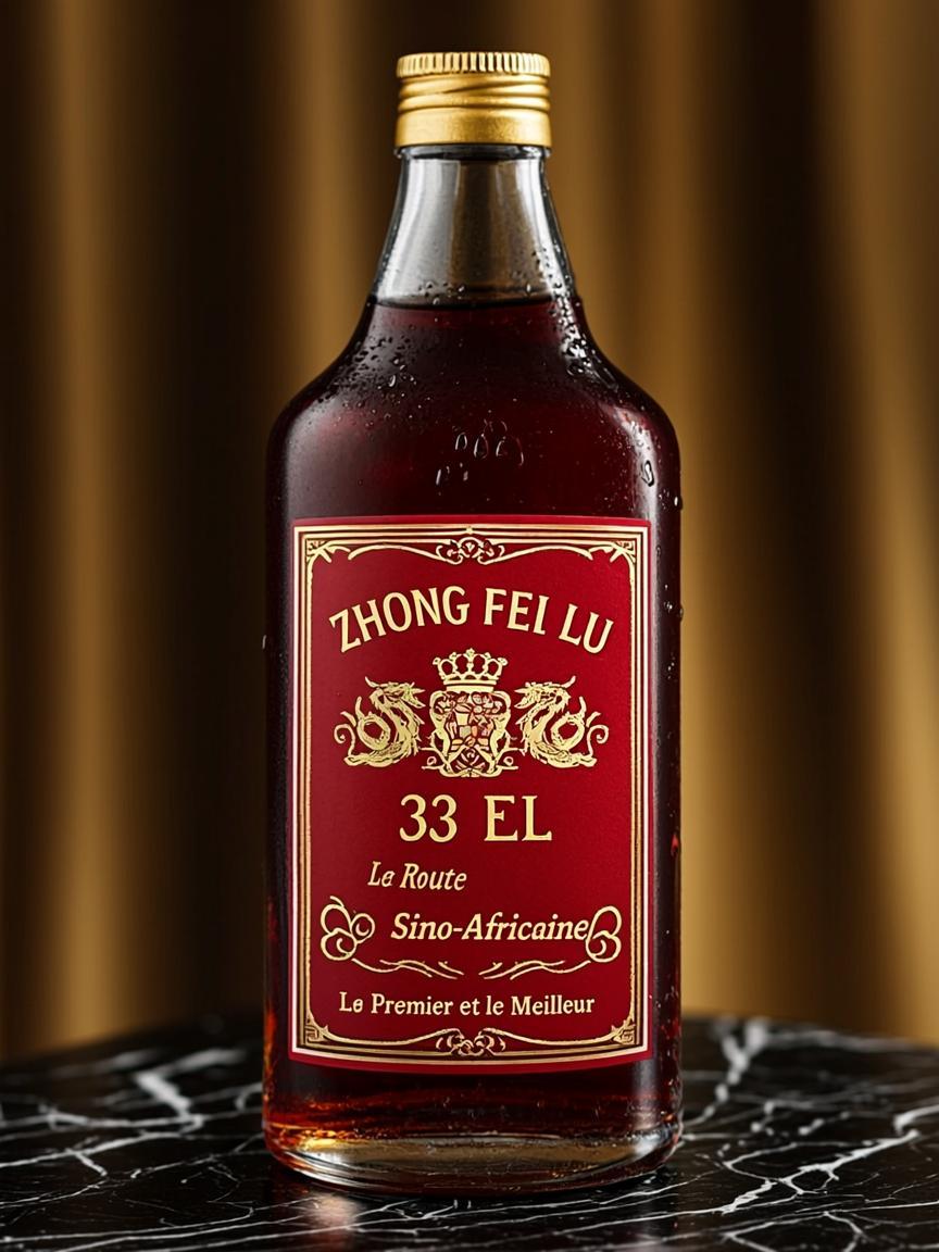 Bouteille 33cl — ZHONG FEI LU — La Route Sino-Africaine