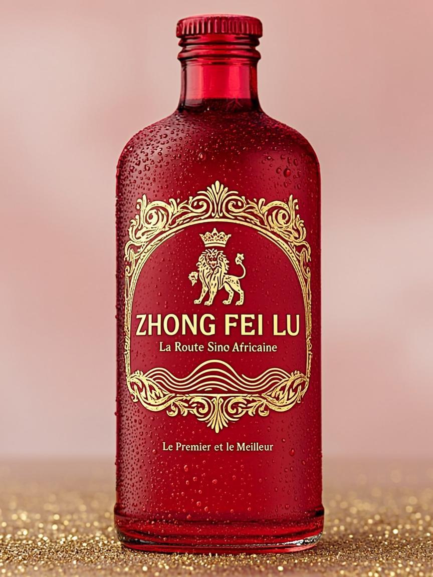 Bouteille 50cl — ZHONG FEI LU — La Route Sino-Africaine