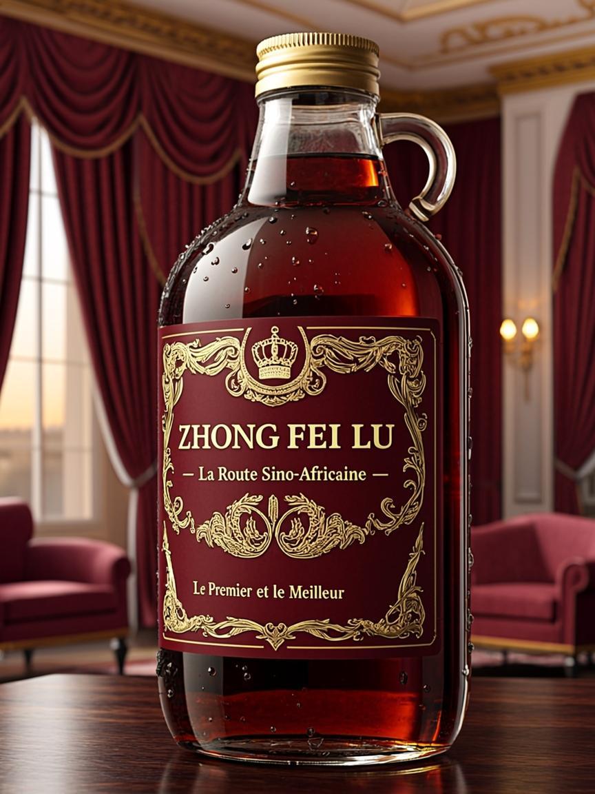 Bouteille 1L5 — ZHONG FEI LU — La Route Sino-Africaine