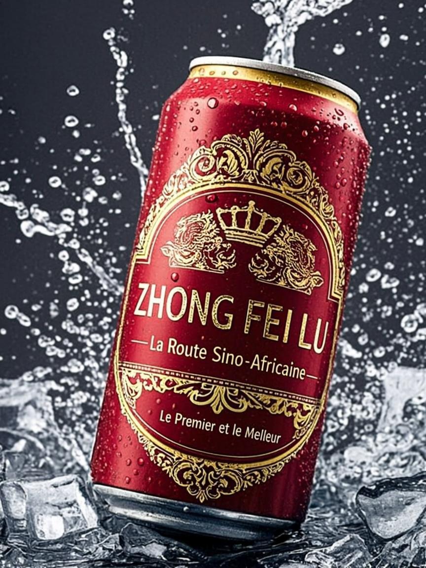 Canette 50cl — ZHONG FEI LU — La Route Sino-Africaine