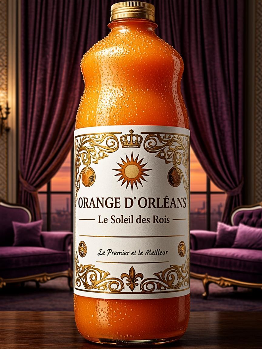Bouteille 1L5 — ORANGE D'ORLÉANS — Le Soleil des Rois