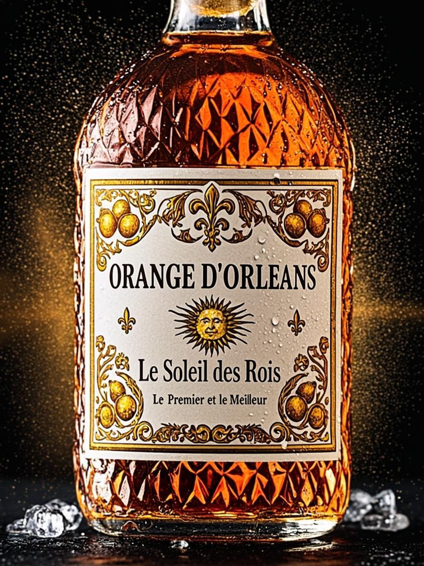 Edition Royale Cristal — ORANGE D'ORLÉANS — Le Soleil des Rois