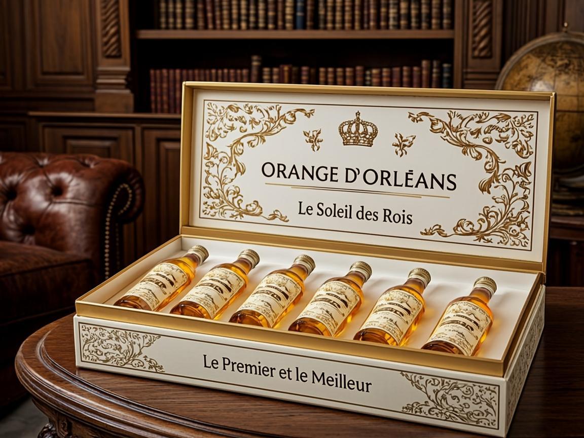 Coffret Degustation 6x20cl — ORANGE D'ORLÉANS — Le Soleil des Rois