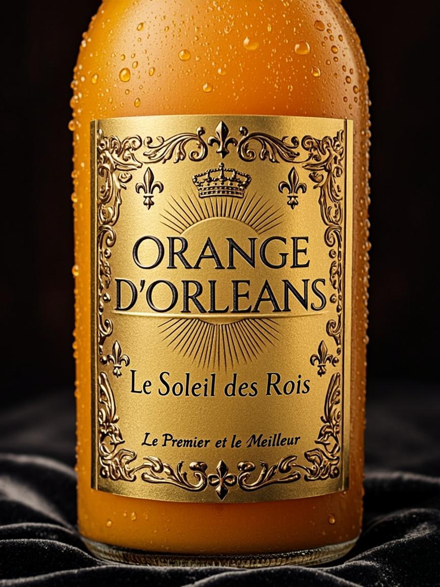 Edition Limitee Or 24K — ORANGE D'ORLÉANS — Le Soleil des Rois