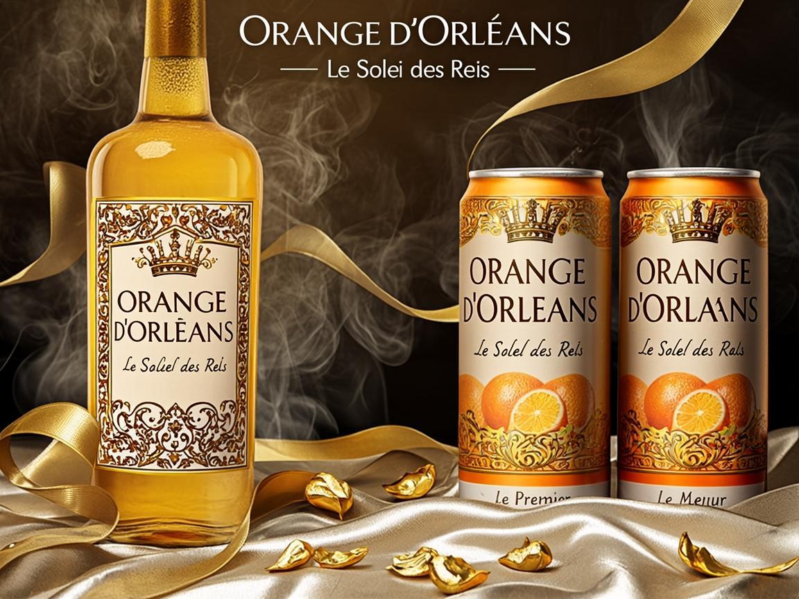 Coffret Prestige Cadeau — ORANGE D'ORLÉANS — Le Soleil des Rois