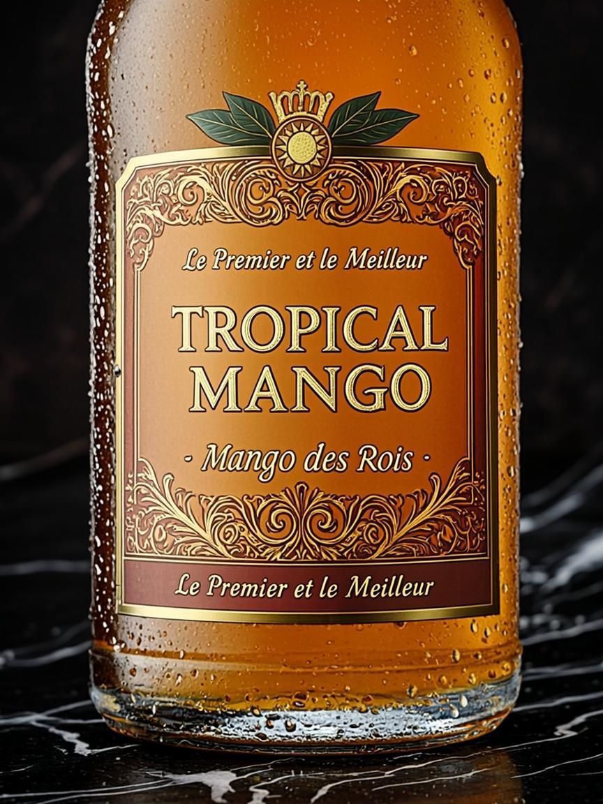 Bouteille 33cl — TROPICAL MANGO — Mango des Rois
