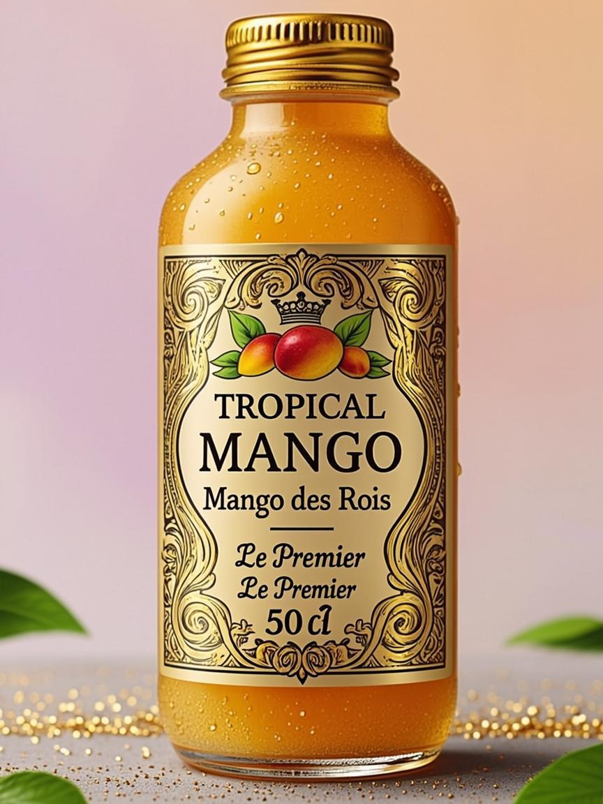 Bouteille 50cl — TROPICAL MANGO — Mango des Rois