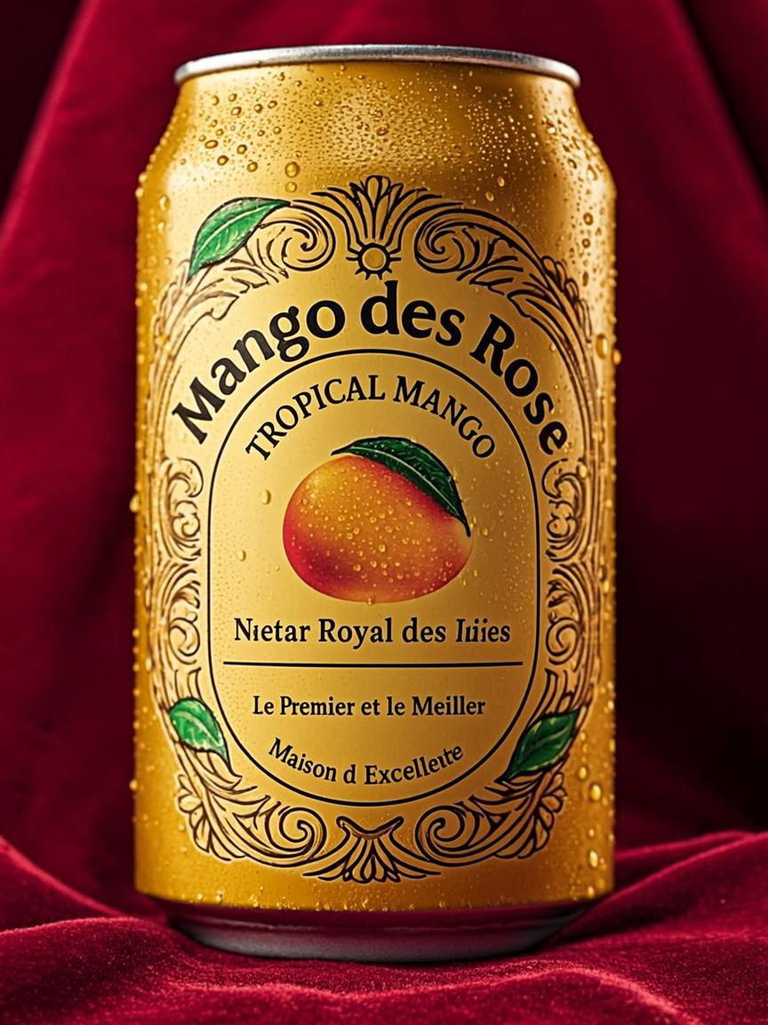 Canette 25cl Slim — TROPICAL MANGO — Mango des Rois