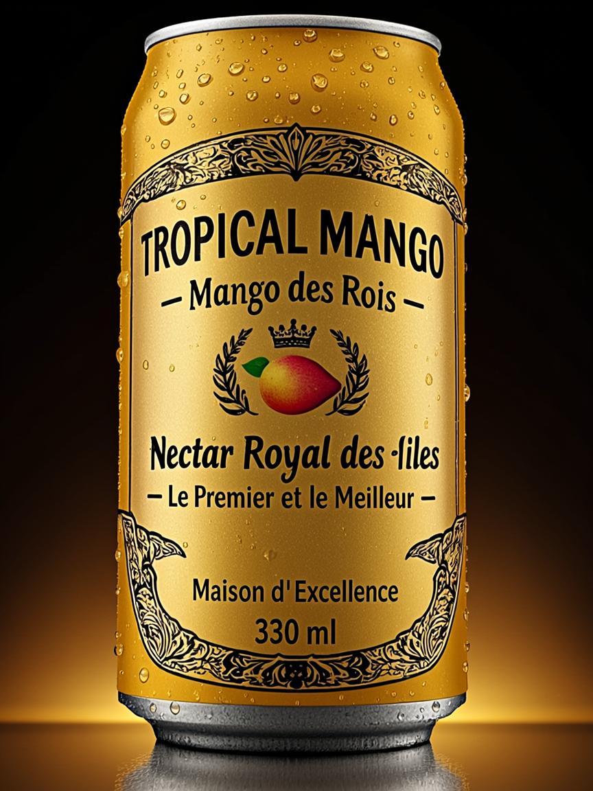 Canette 33cl — TROPICAL MANGO — Mango des Rois