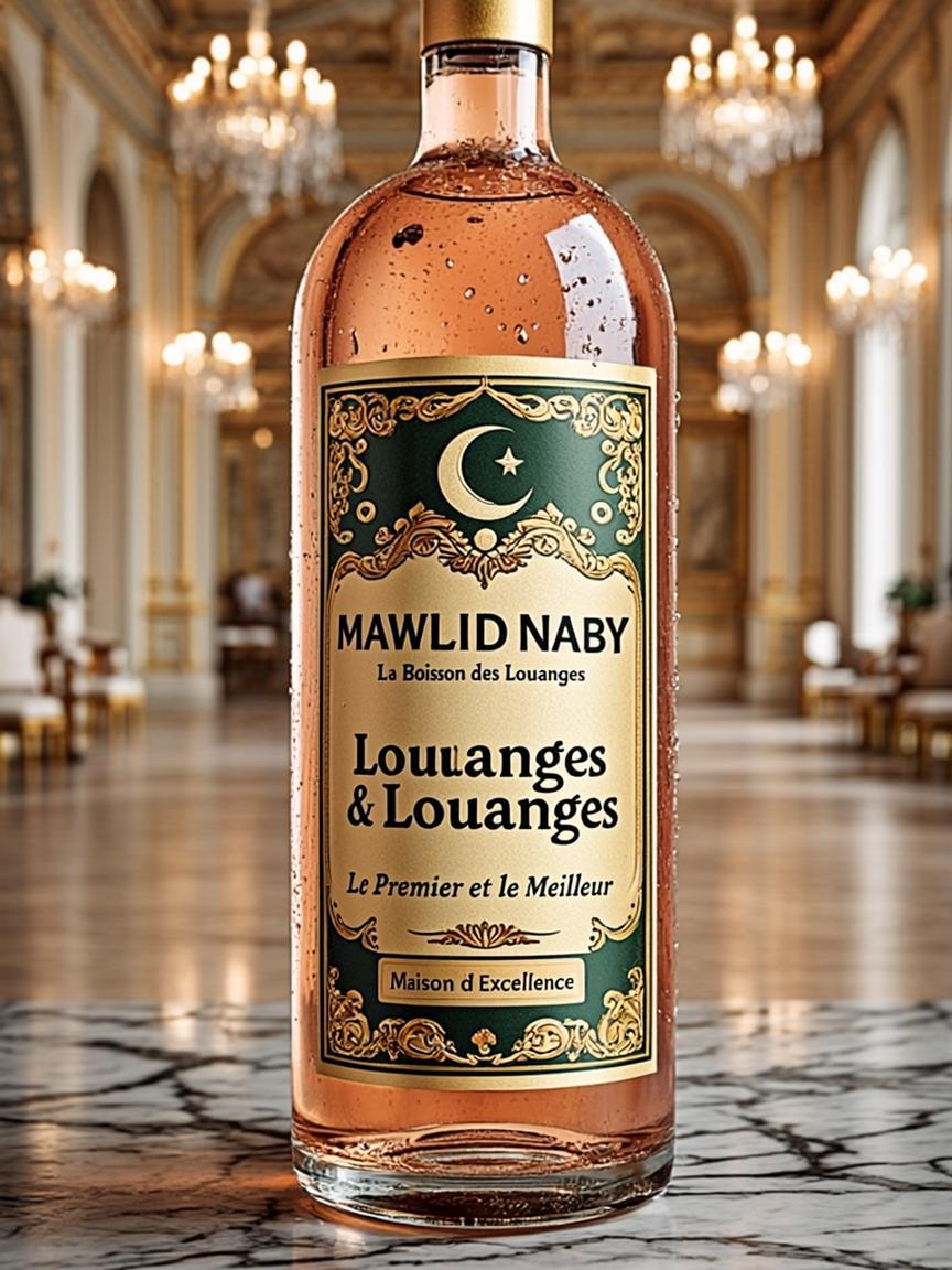 Bouteille 75cl — MAWLID NABY — La Boisson des Louanges