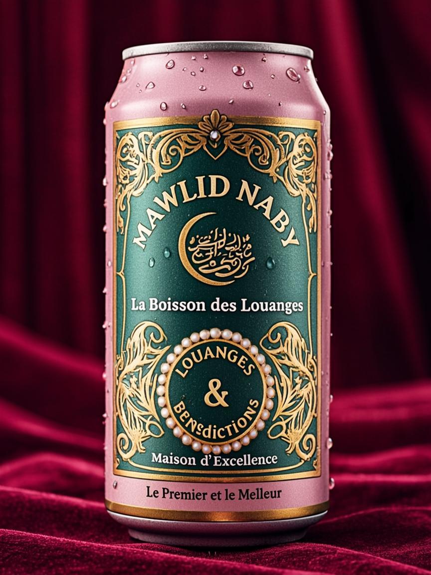 Canette 25cl Slim — MAWLID NABY — La Boisson des Louanges