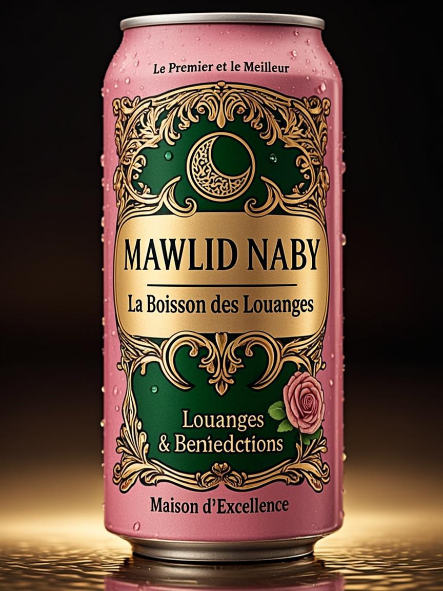 Canette 33cl — MAWLID NABY — La Boisson des Louanges