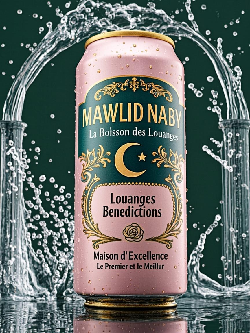 Canette 50cl — MAWLID NABY — La Boisson des Louanges