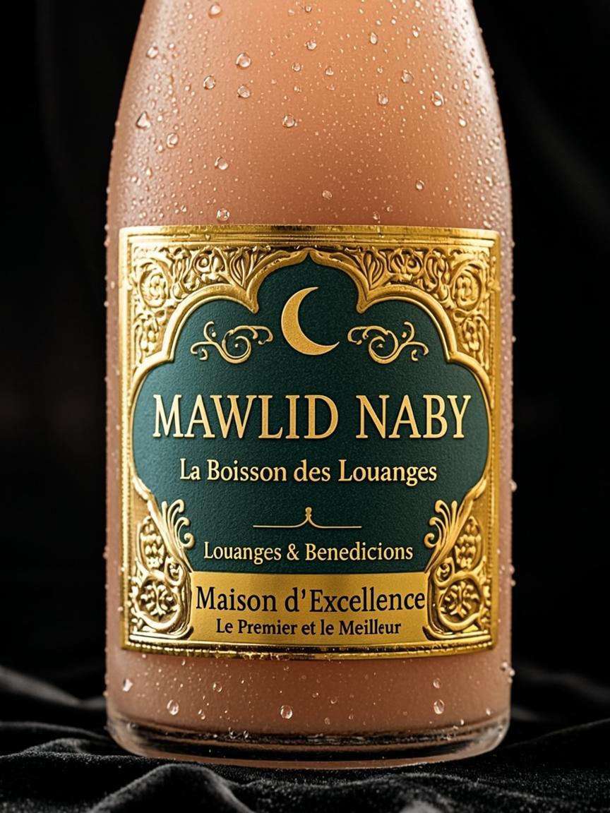 Edition Limitee Or 24K — MAWLID NABY — La Boisson des Louanges