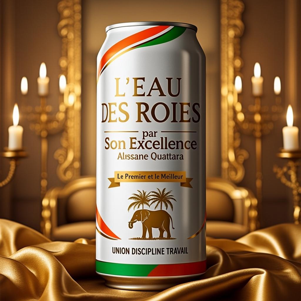 La Svelte au Drapeau Ivoirien — Collection Officielle — LeauDesRois.com