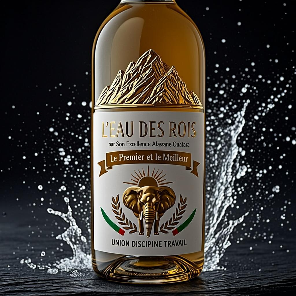 La Dent de Man, Silhouette d’Or — Collection Officielle — LeauDesRois.com