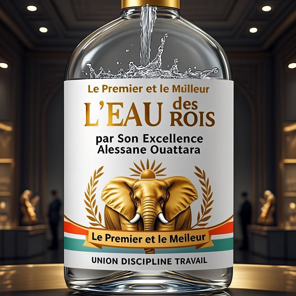 Le Versement sous les Armoiries — Collection Officielle — LeauDesRois.com