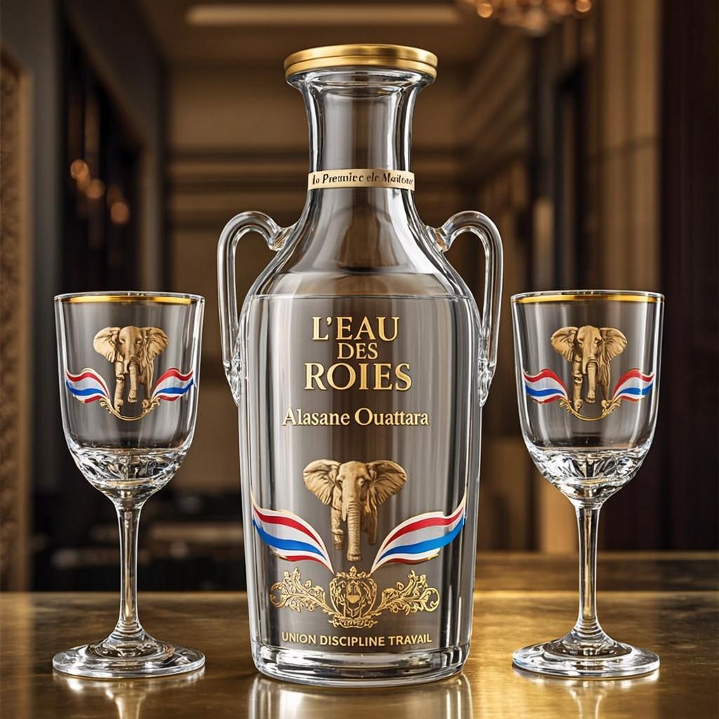 La Carafe Royale — Verrerie Présidentielle — Collection Officielle — LeauDesRois.com