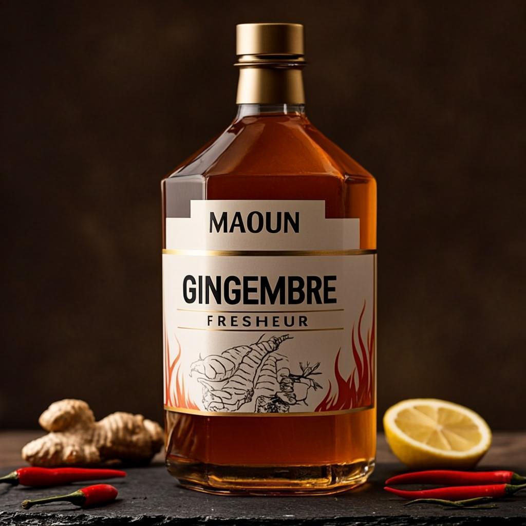 Gingembre Fresheur Juice — MAOUN NDIAMSYL — Collection Commerciale