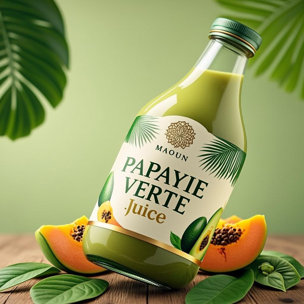 Papaye Verte Juice — MAOUN NDIAMSYL — Collection Commerciale