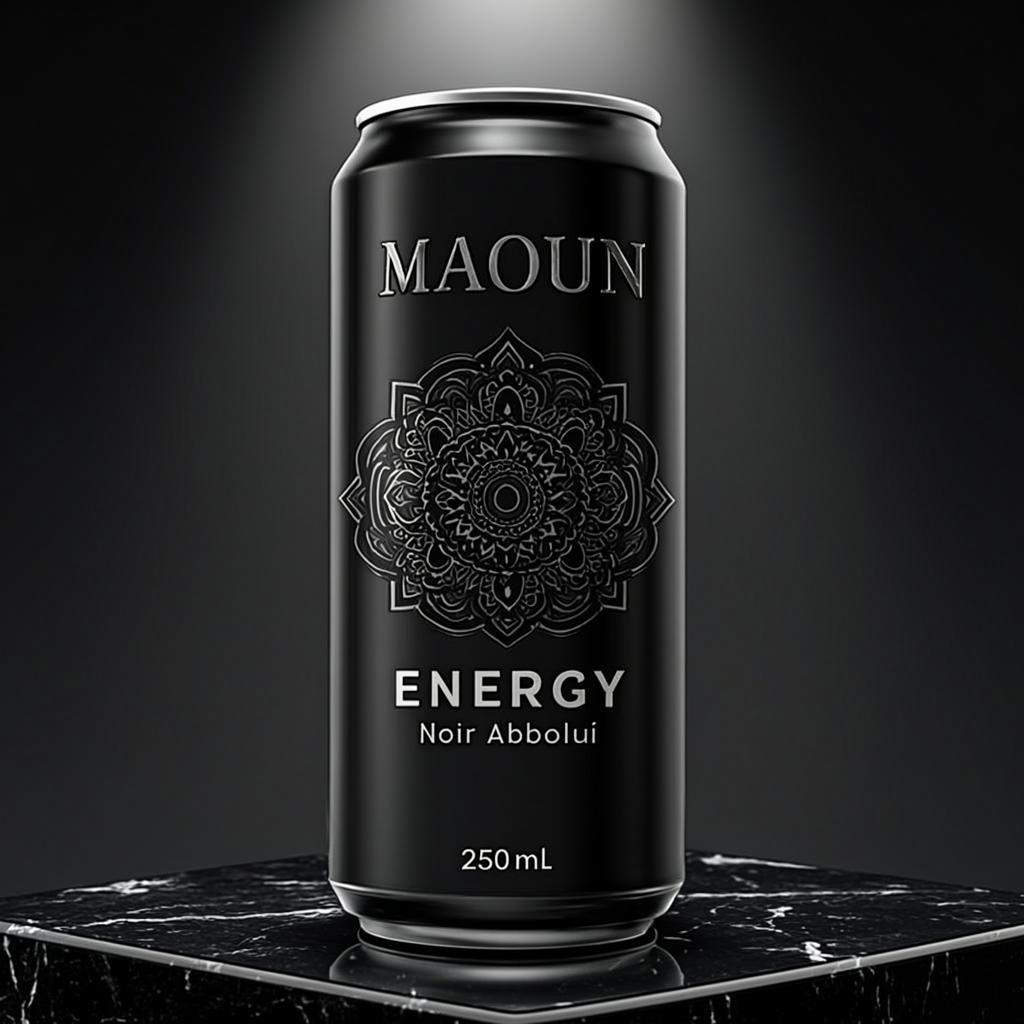 Energy Noir Absolu — MAOUN NDIAMSYL — Collection Commerciale