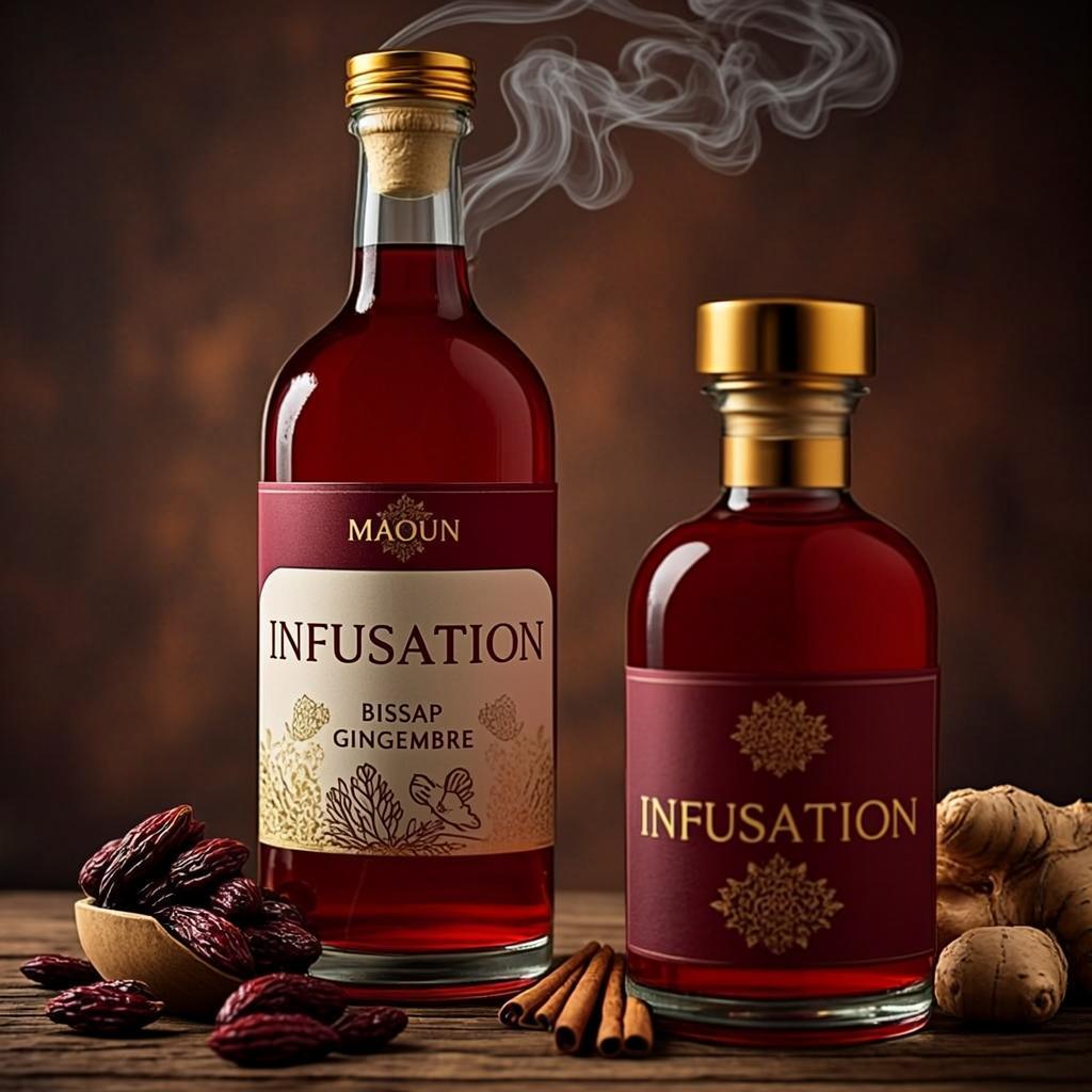 Infusion Bissap Gingembre — MAOUN NDIAMSYL — Collection Commerciale