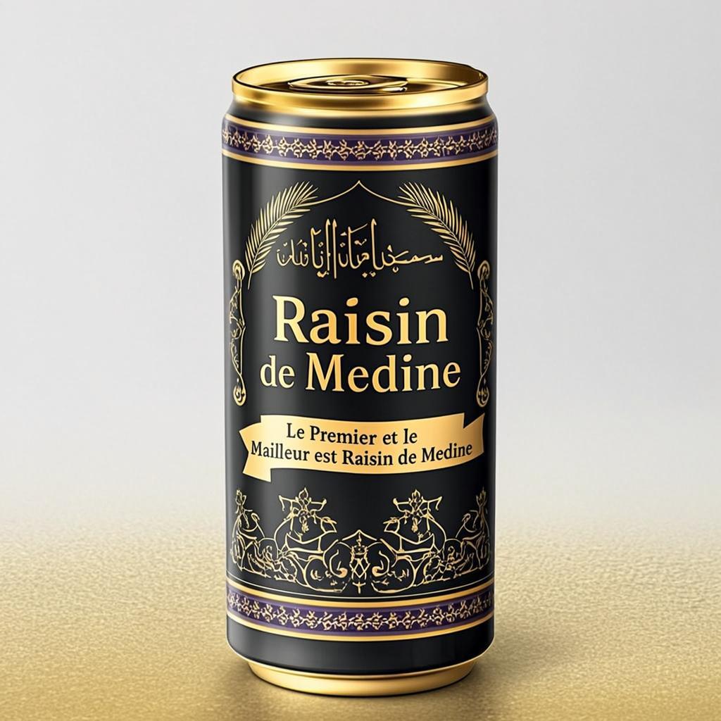 Premium Can Classic Gold — RAISIN DE MEDINE — Collection Prestige