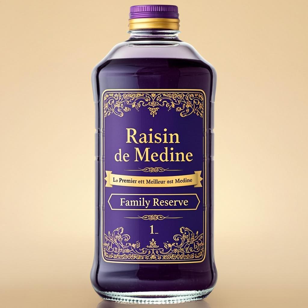 PET 1L Family Reserve — RAISIN DE MEDINE — Collection Prestige