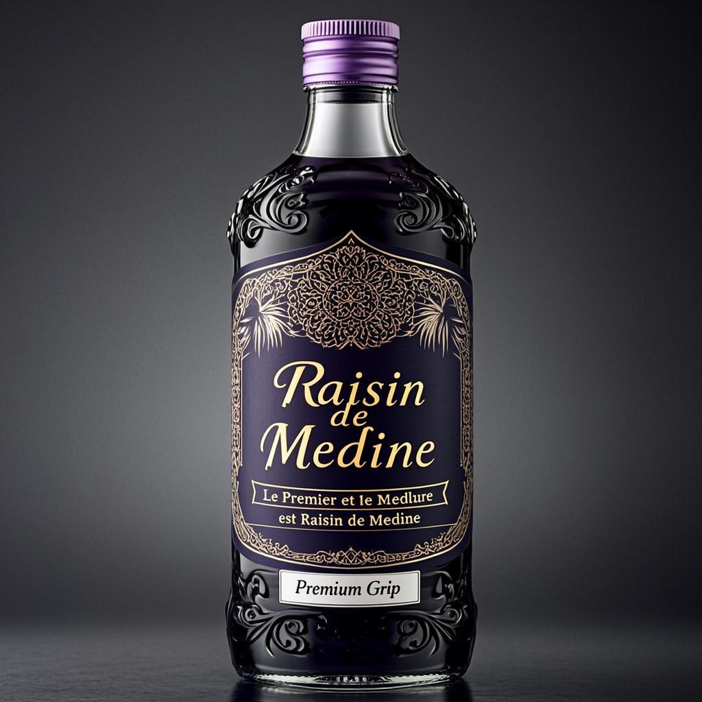 PET Premium Grip 750ml — RAISIN DE MEDINE — Collection Prestige