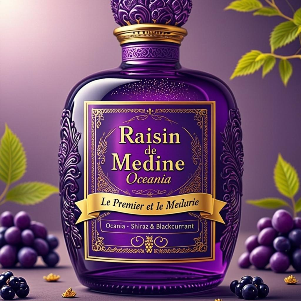 Oceania · Shiraz & Blackcurrant — RAISIN DE MEDINE — Collection Prestige