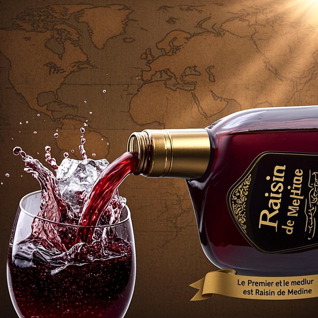 Hero — Versement sur Carte du Monde — RAISIN DE MEDINE — Collection Prestige